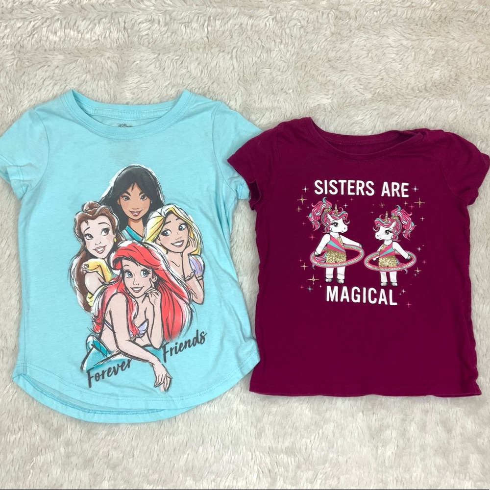 Bundle of girls shirts